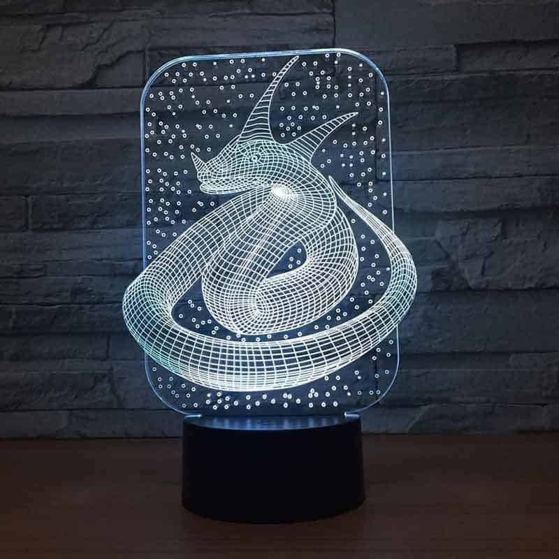 Yılan 3D Lamba Cerastes - Görsel 5
