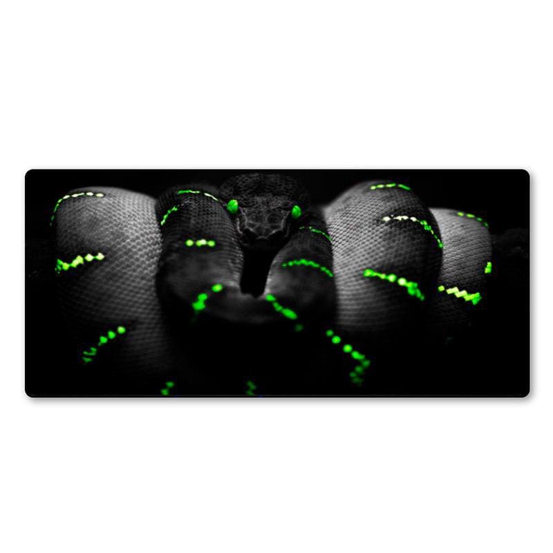 Yılan Mouse Pad Yeşil Rogue (Fare Altlığı)