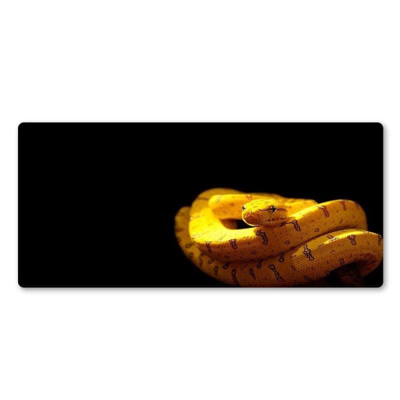 Yılan Mouse Pad Sarı Engerek (Fare Altlığı)