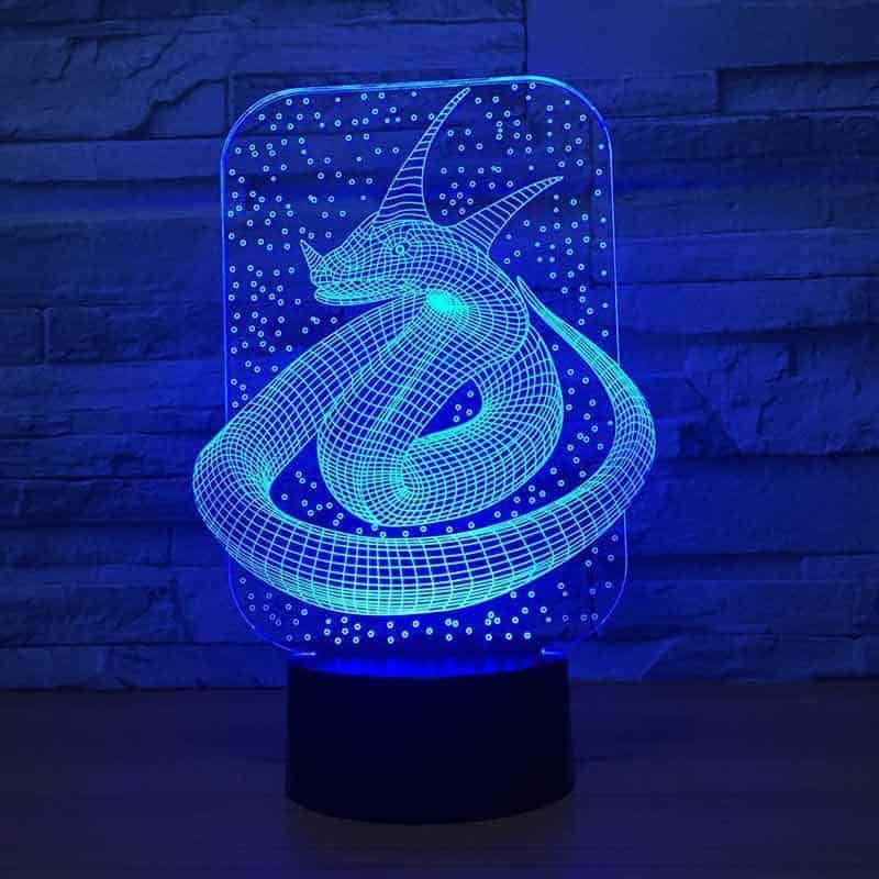 Yılan 3D Lamba Cerastes