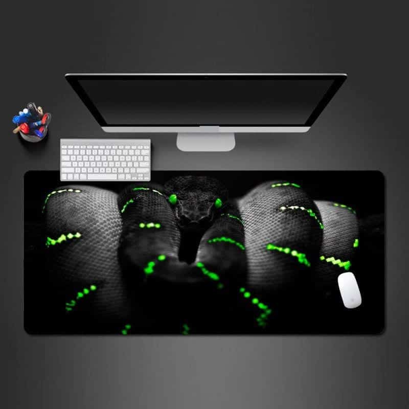 Yılan Mouse Pad Yeşil Rogue (Fare Altlığı) - Görsel 2