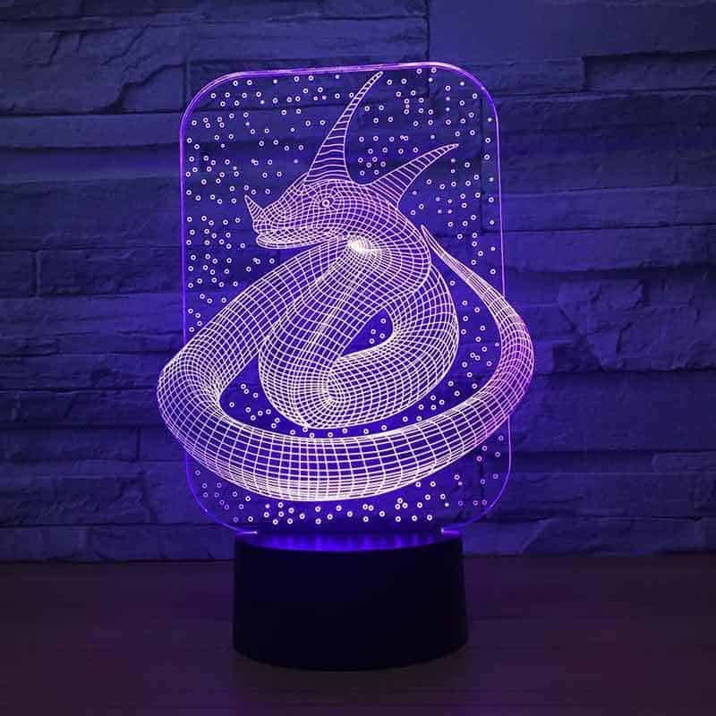 Yılan 3D Lamba Cerastes - Görsel 3