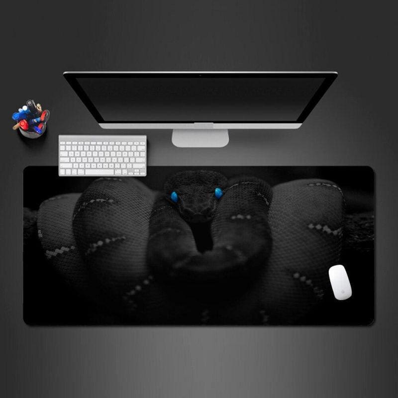 Yılan Mouse Pad Mavi Gözler (Fare Altlığı) - Görsel 2