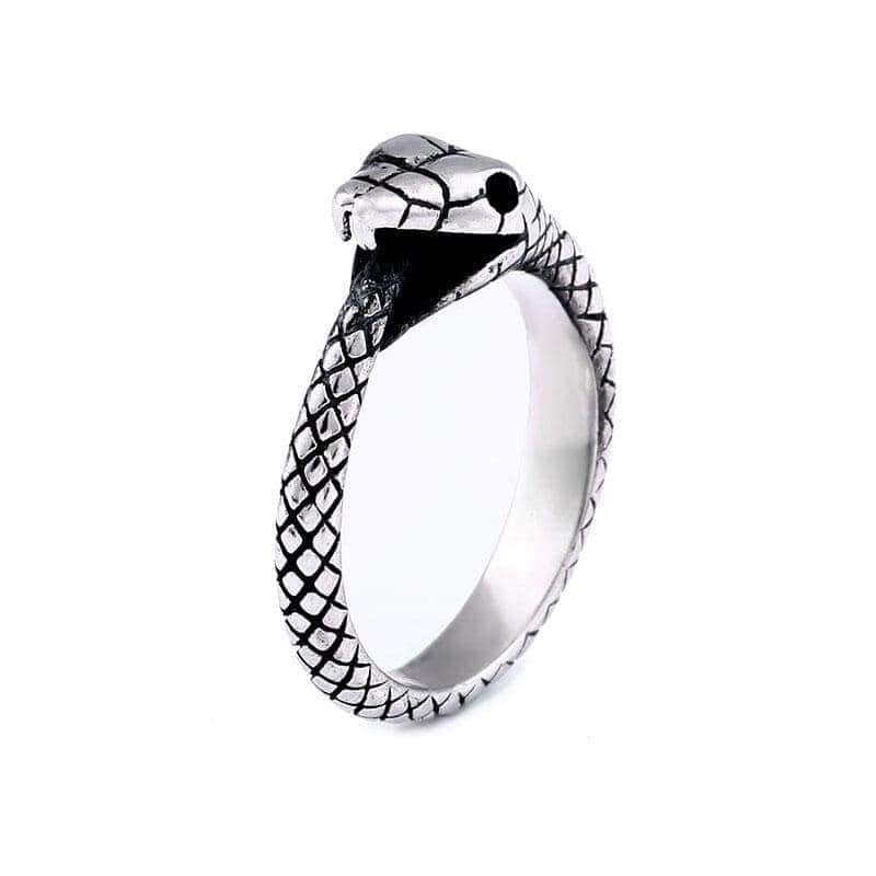 Yılan Yüzük Ouroboros (Çelik)