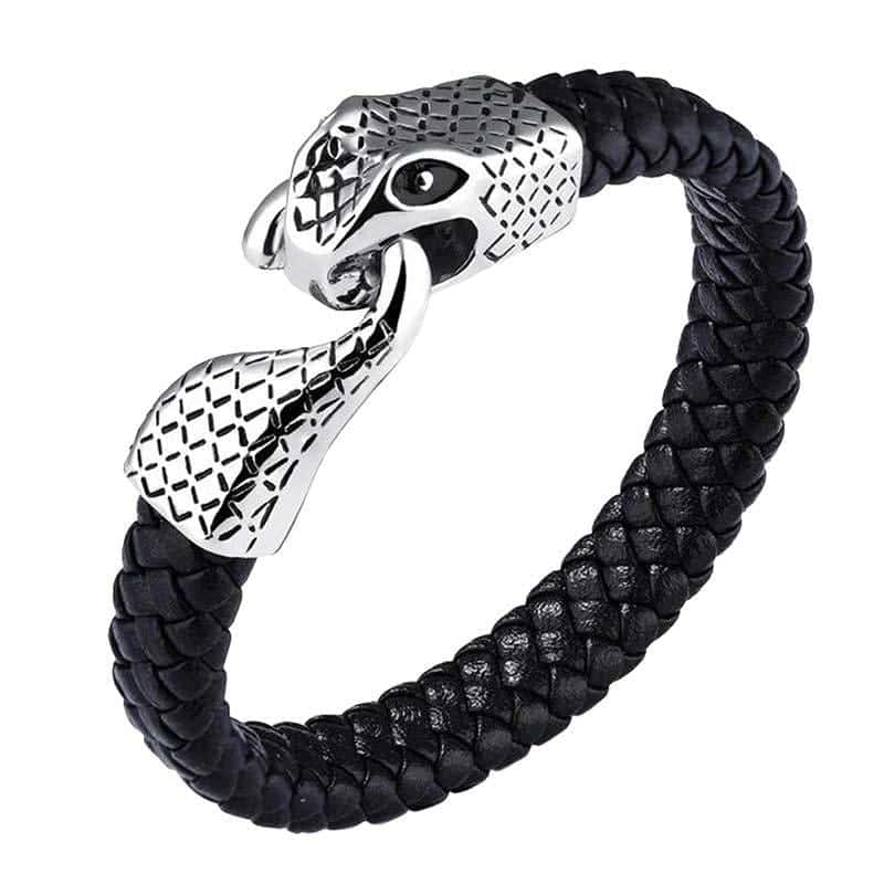 Yılan Bilezik Ouroboros (Deri)