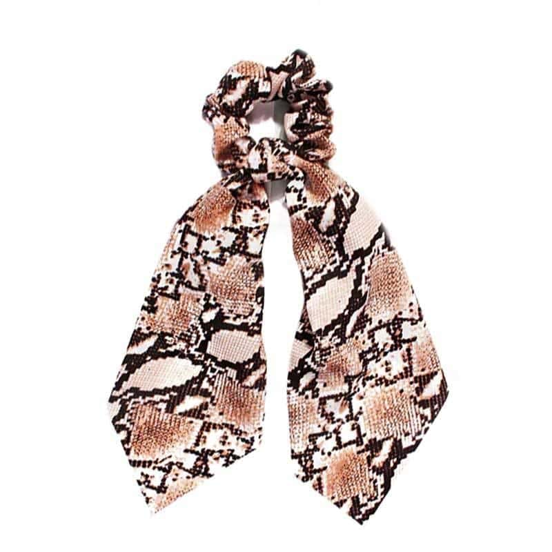 Yılan Saç Lastiği Kurdeleli Düğüm (Scrunchies)