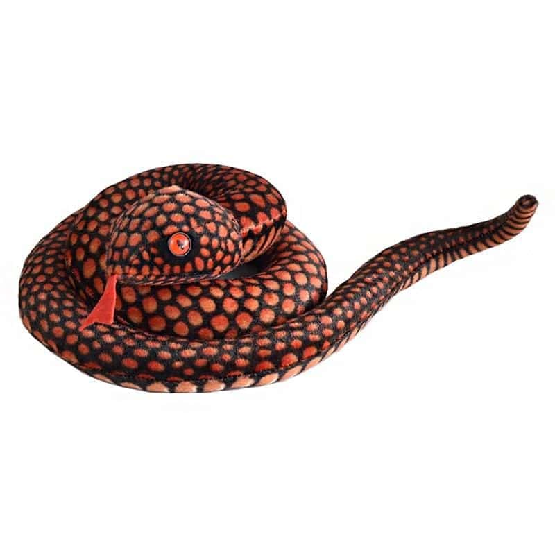 Peluş Yılan Kırmızı Vipera