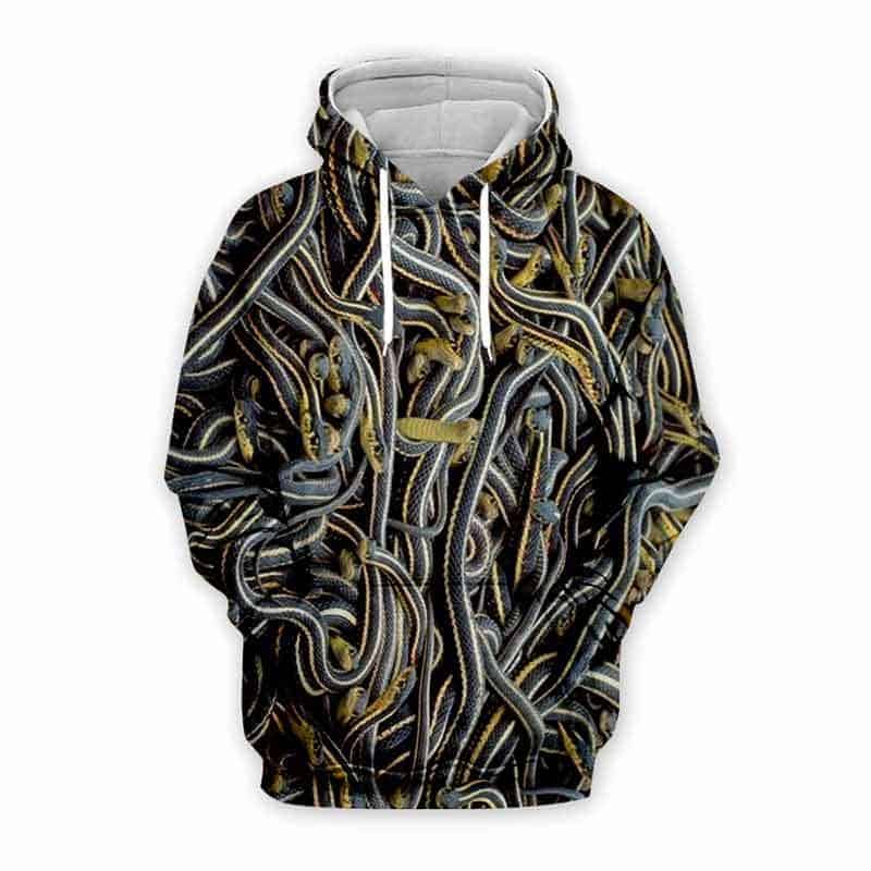 Yılan Desenli Sweatshirt Spencer